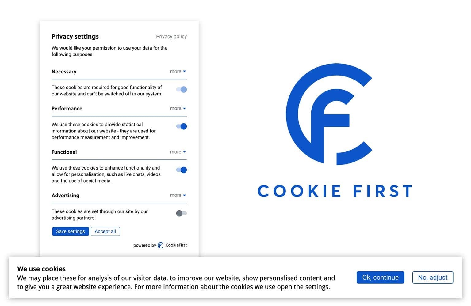 Cookie Manager | CookieFirtst es una plataforma de gestión de consentimiento para gestionar el consentimiento de las cookies