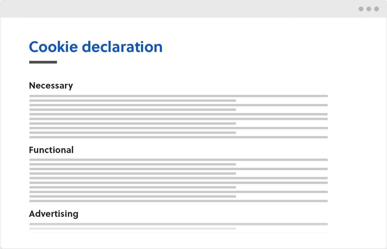 CookieFirst offers an automatic cookie policy generator