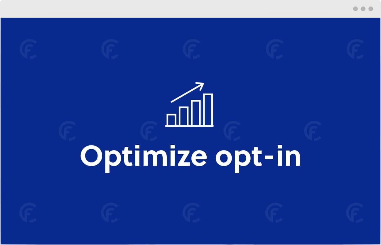 CookieFirst biedt een functie waarmee je je opt-in ratio's voor marketingdoeleinden kunt optimaliseren