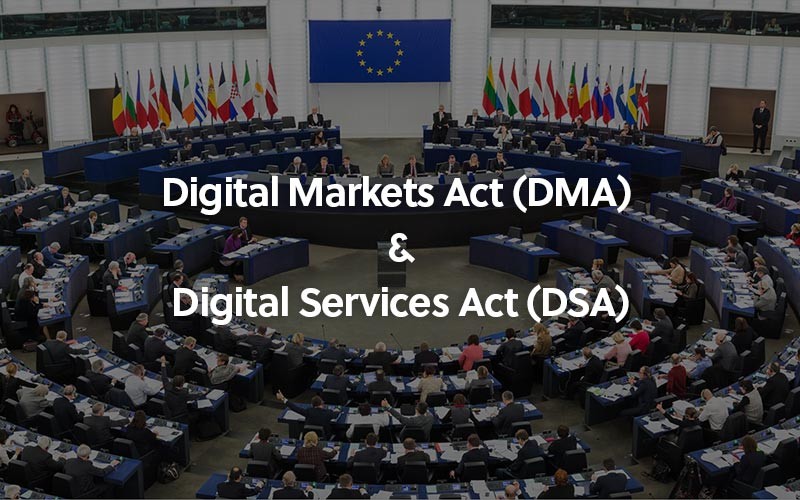 What are the Digital Markets Act (DMA) and the Digital Services Act (DSA) that the EU has planned?
