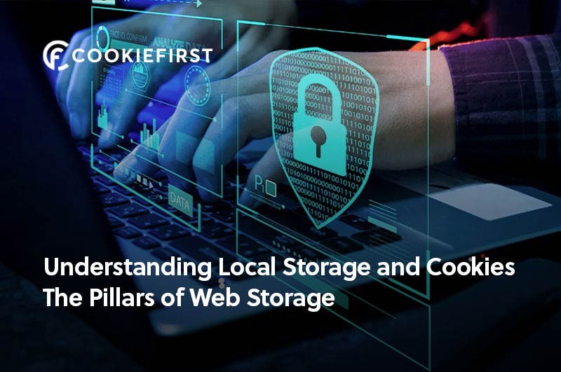 What is a local storage item in relation to web cookies?