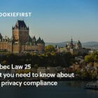 Quebec law 25 compliance and cookie consent